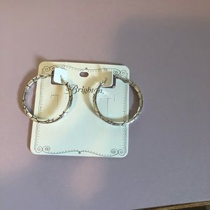 Brighton Collectibles Pebble Hoop earrings